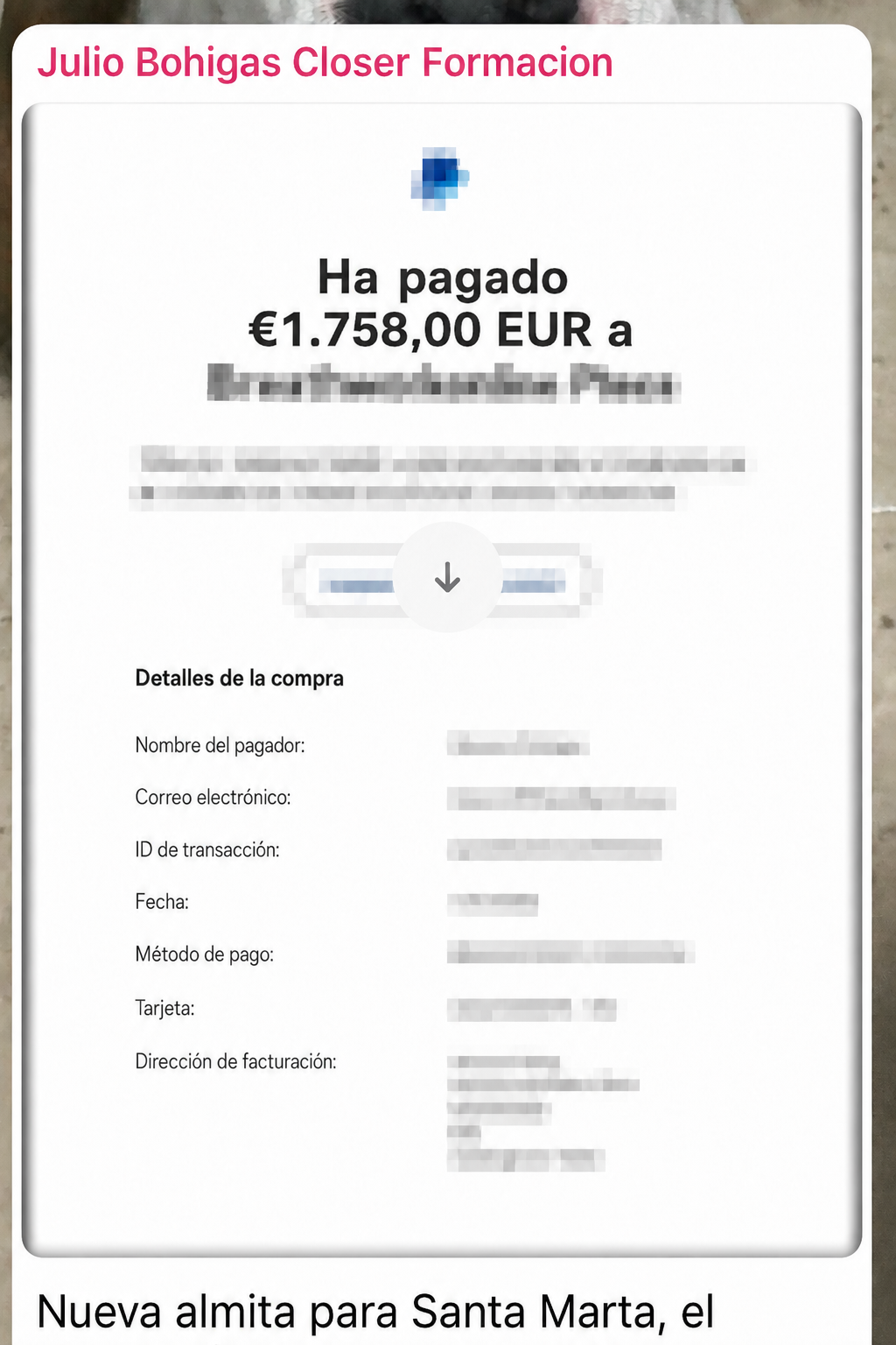 El marco lo es todo